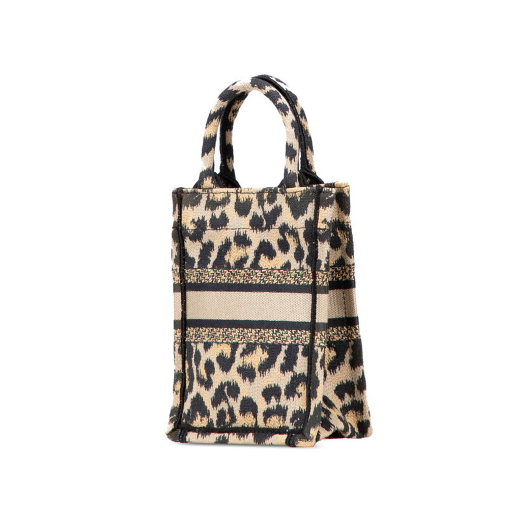 CHRISTIAN DIOR Black Canvas Shoulder Bag - Picture 2 of 9